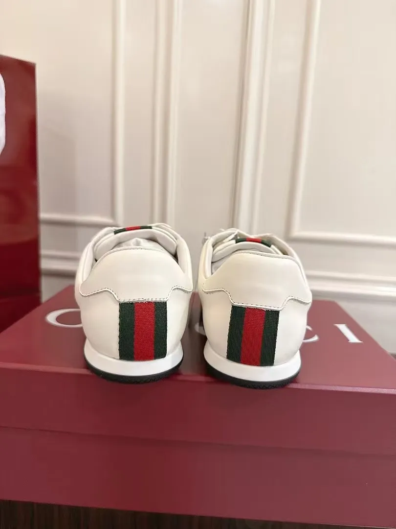 Men's Men's Shoes 💰440 [New Style] 🎍🎍Gucci - New Men's Shoes GUCCI [Lightning] The latest shoes are shipped. Original quality, fashionable, special material, sheepskin lining, brand new packaging. The foot feels super comfortable and the workmanship is impeccable. Size: 38-44 (45 can be customized